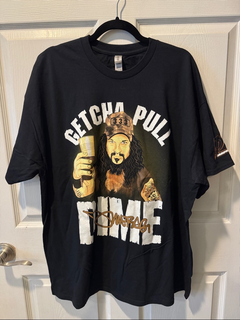 Getcha Pull Done Graphic Black Tee